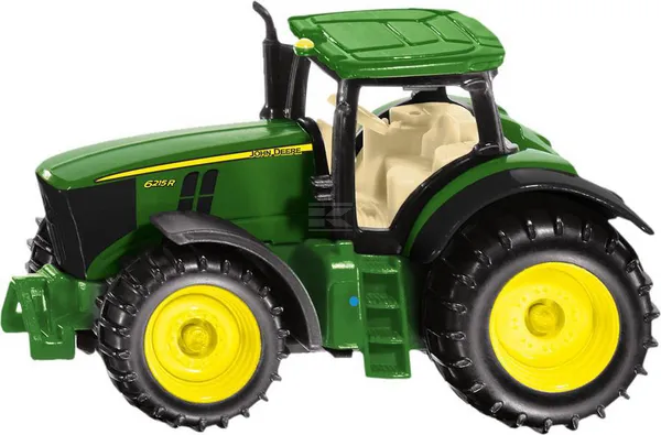 Tractor John Deere 6215R miniatura Juguete - Agrorepuestos