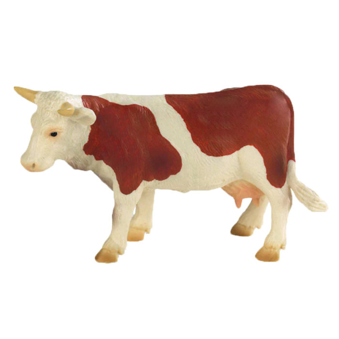 Vaca juguete para niños. Animales de granja Vaca Fanny