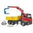 Camión para obras Bruder juguetes de construcción