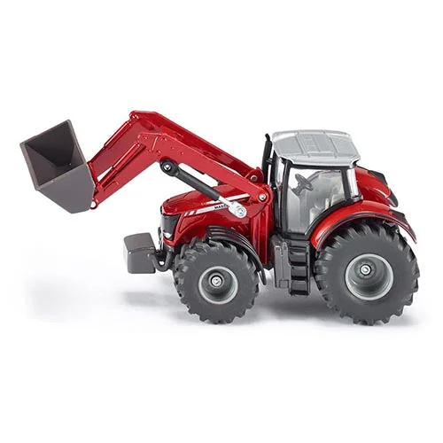 Tractor de juguete Massey con pala, marca Siku