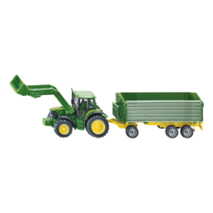 Tractor de juguete con remolque